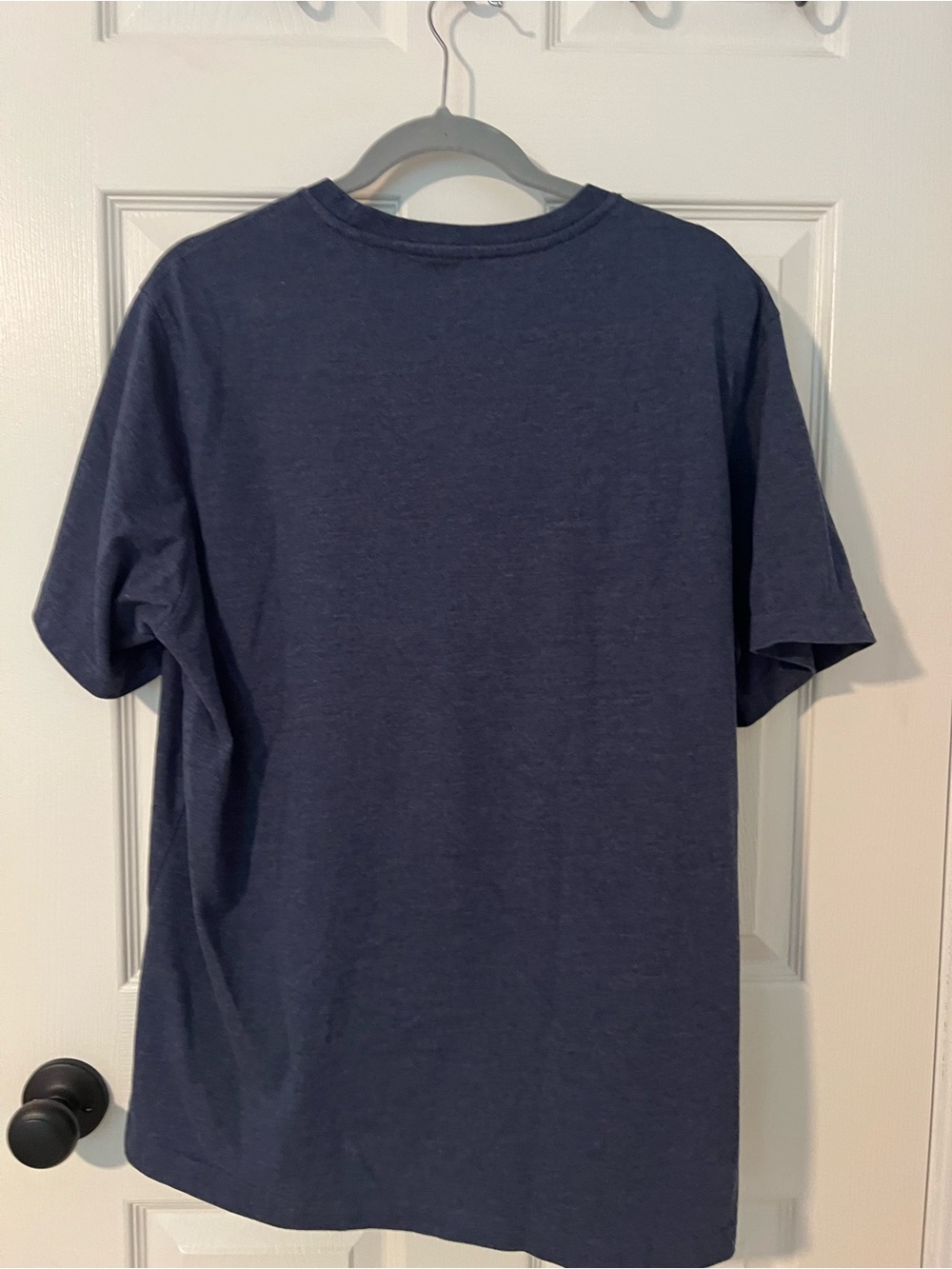 Champion Men’s Navy Blue Logo Short Sleeve Tee - Picture 4 of 7